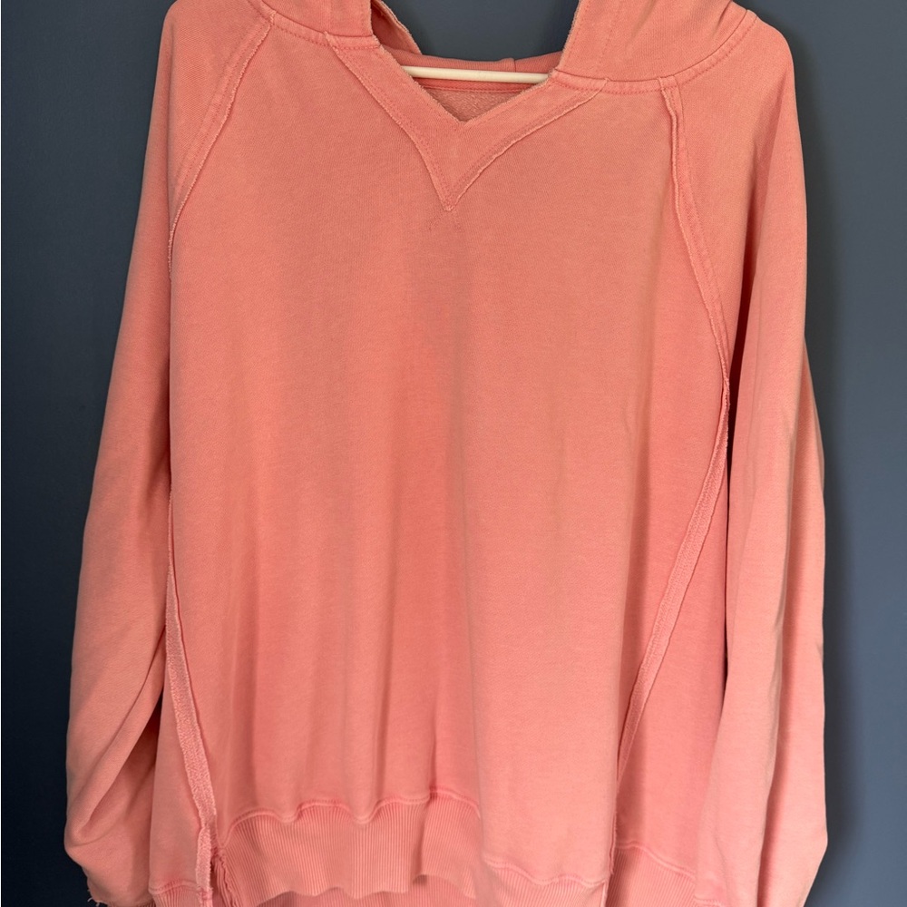American Eagle Outfitters Coral Sweatshirt